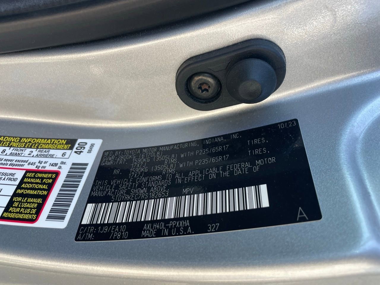 Used 2024 Toyota Sienna XLE image 14