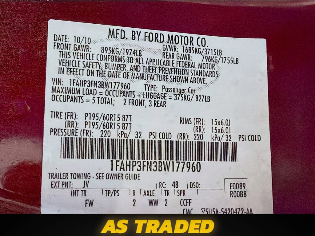 Used 2011 Ford Focus SE image 28