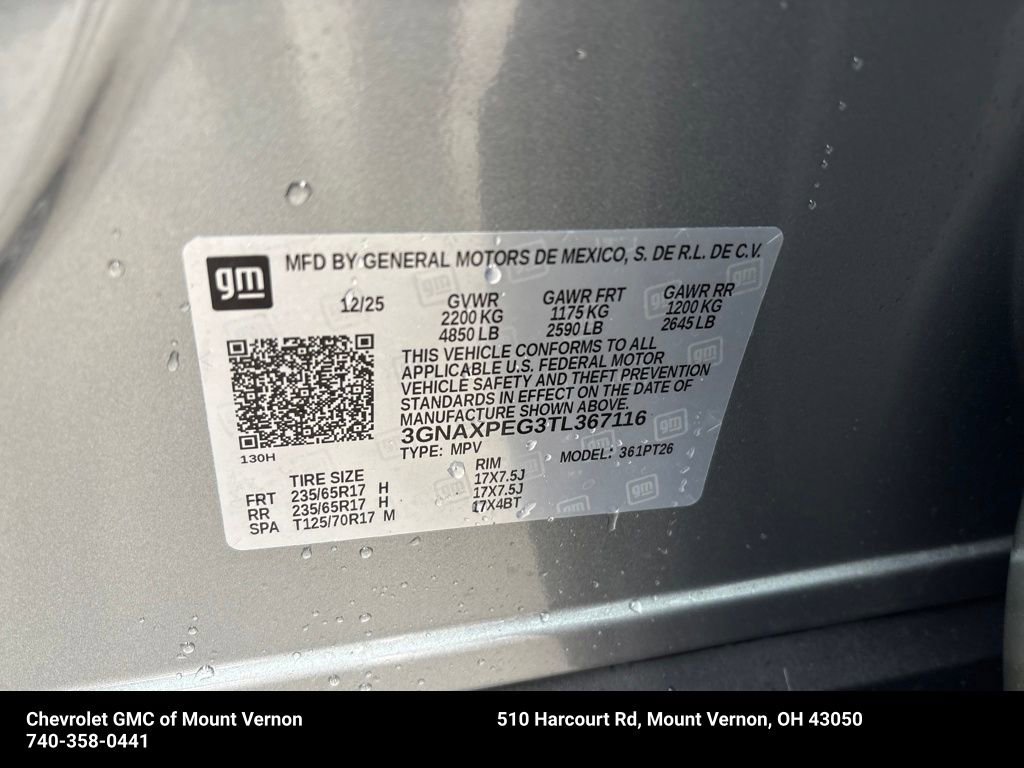 New 2026 Chevrolet Equinox LT w/ Convenience Package II image 30