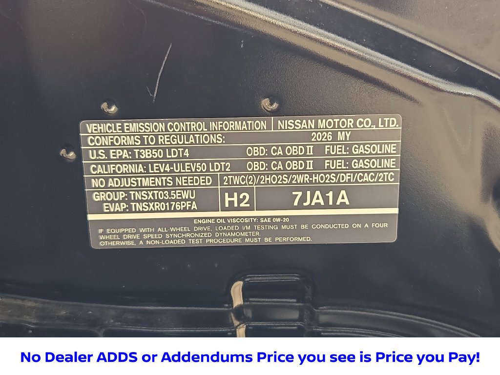 Certified 2026 Nissan Armada SV AWD/4WD image 42