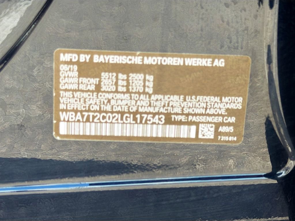 Used 2020 BMW 740i w/ Premium Package image 45