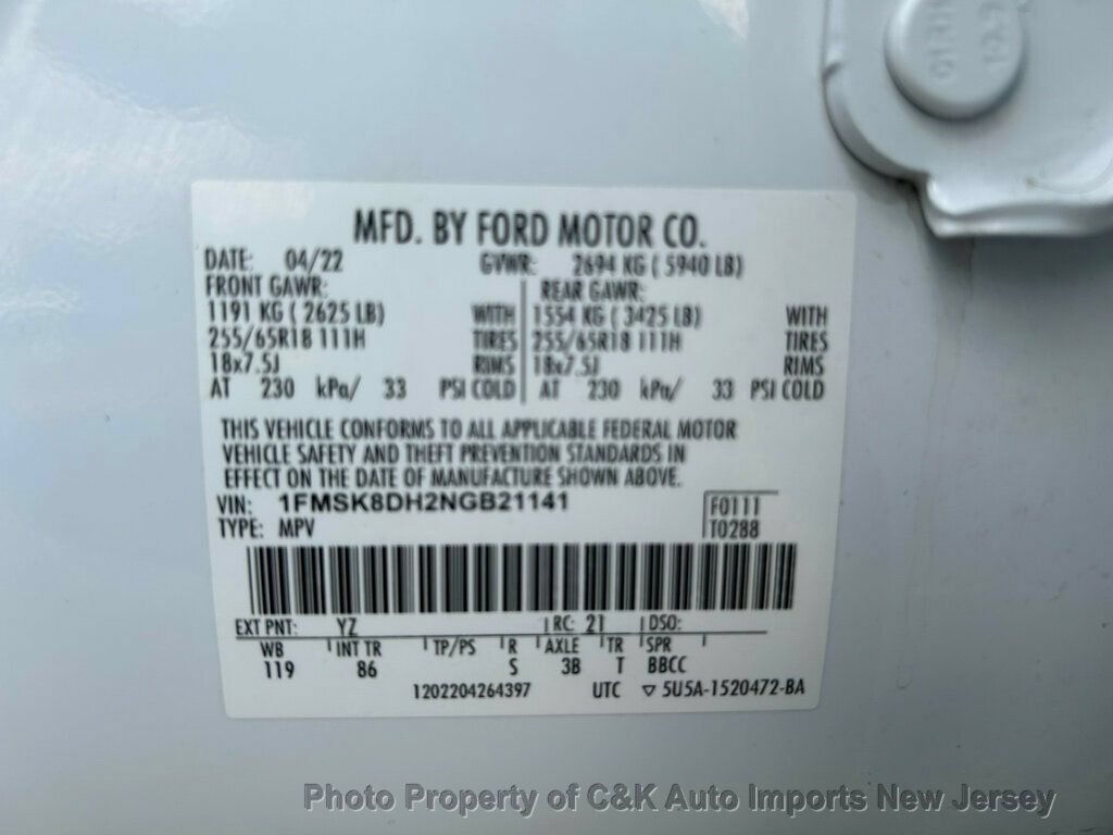 Used 2022 Ford Explorer XLT AWD/4WD image 29