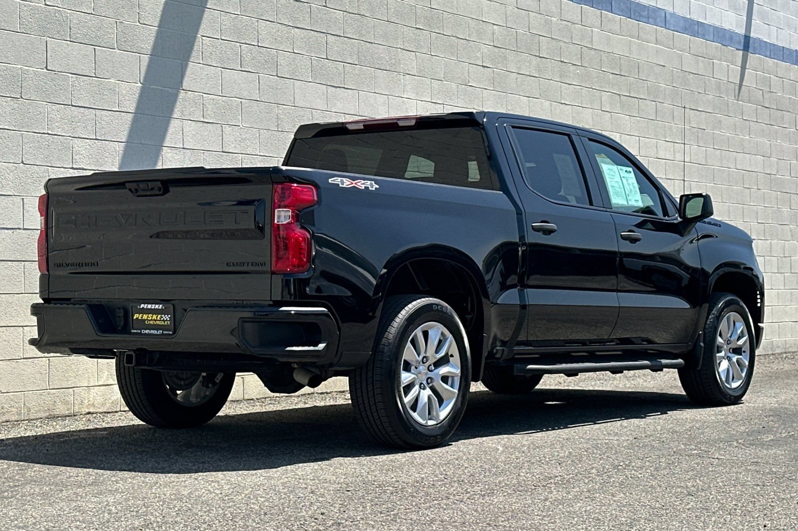 Certified 2024 Chevrolet Silverado 1500 Custom w/ LPO, Dark Essentials Package AWD/4WD image 4