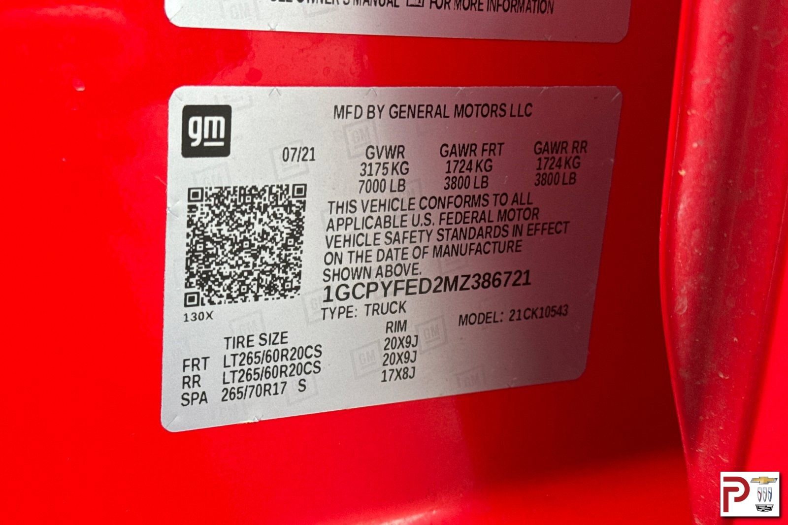 Certified 2021 Chevrolet Silverado 1500 LT Trail Boss image 33