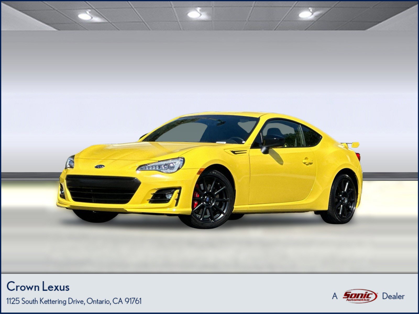 Used 2017 Subaru BRZ Series.Yellow