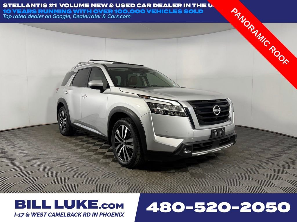 Used 2023 Nissan Pathfinder Platinum video 1