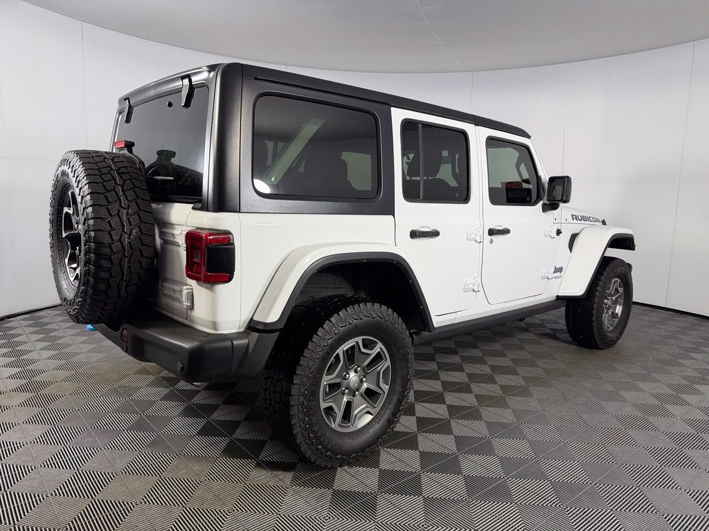 Used 2021 Jeep Wrangler Unlimited Rubicon 4xe w/ Steel Bumper Group AWD/4WD image 9