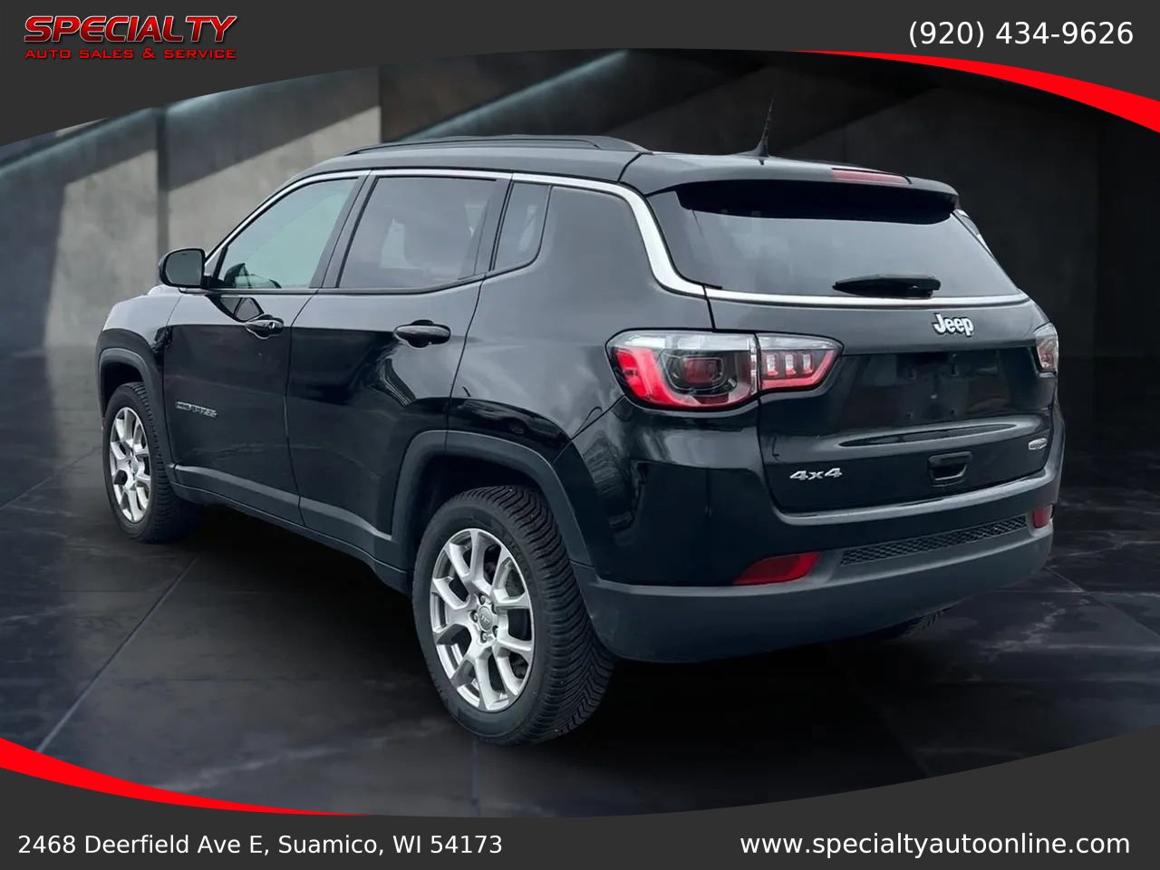 Used 2022 Jeep Compass Latitude AWD/4WD image 3