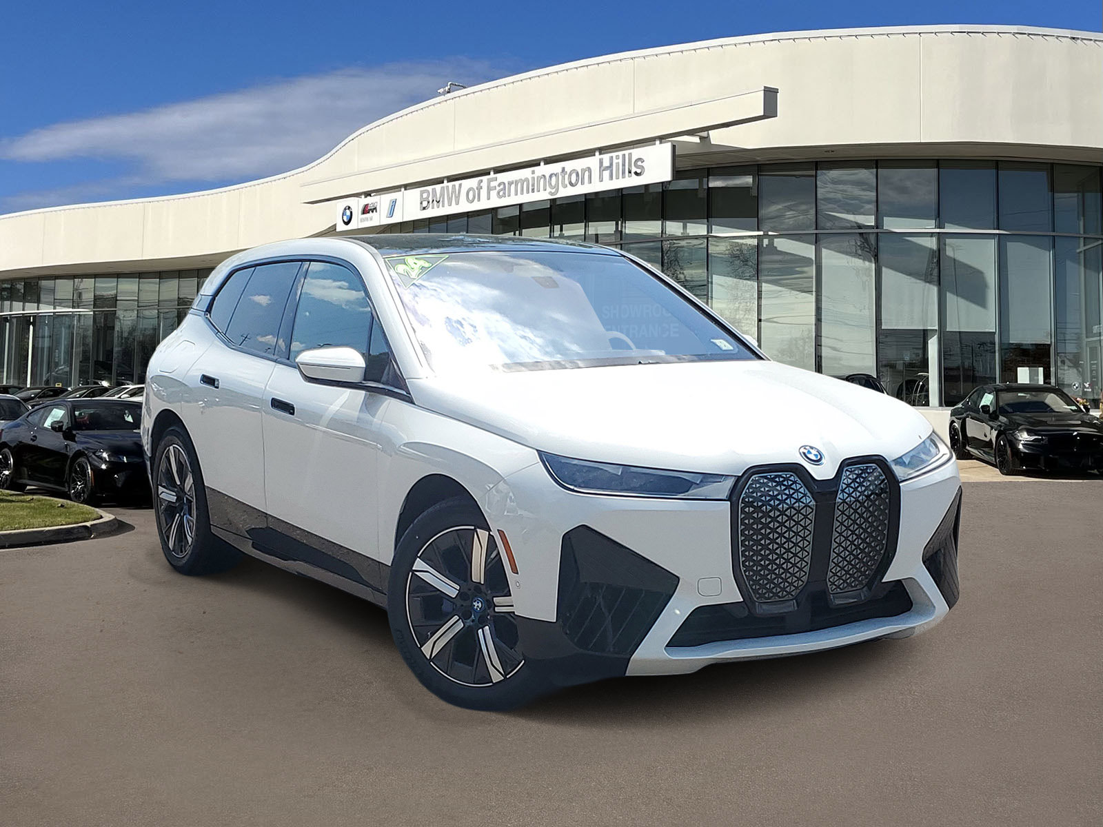 Certified 2024 BMW iX xDrive50 w/ Sport Package AWD/4WD image 3