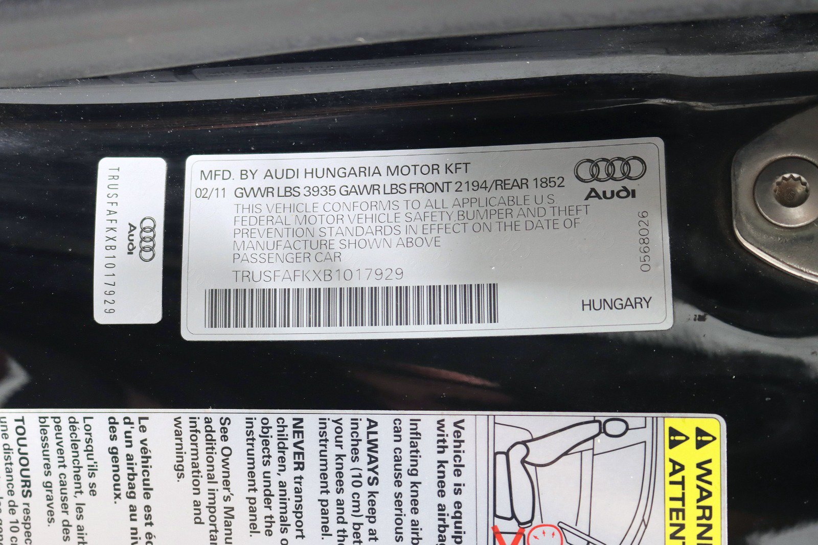 Used 2011 Audi TT 2.0T Premium Plus AWD/4WD image 26