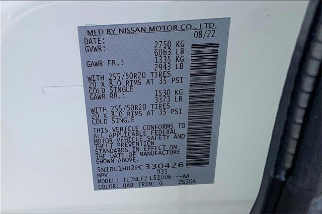 Used 2023 INFINITI QX60 Autograph w/ Cargo Package image 21