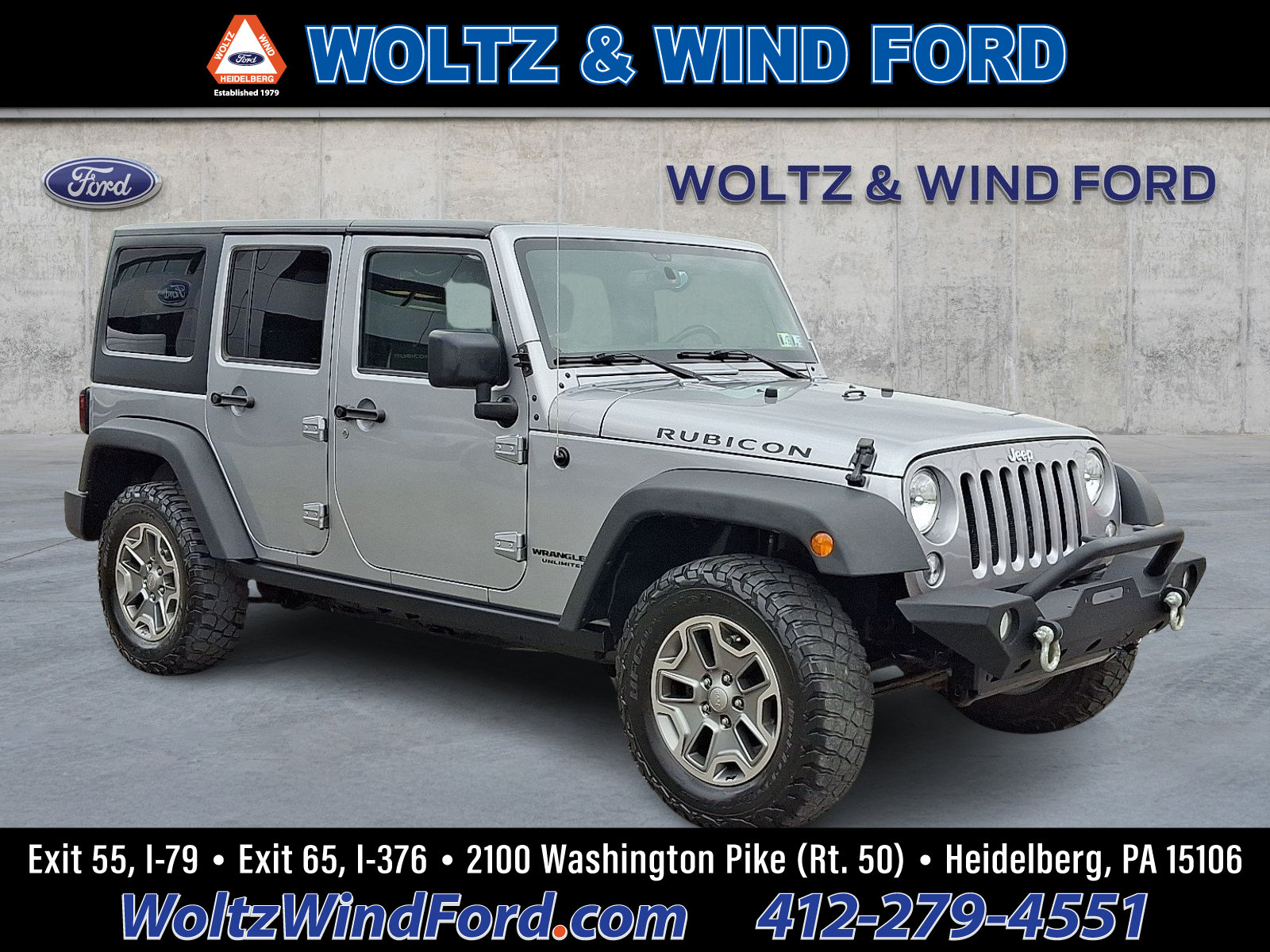 Used 2016 Jeep Wrangler Unlimited Rubicon w/ Connectivity Group