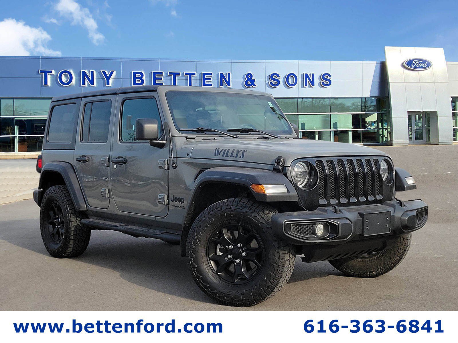 Used 2022 Jeep Wrangler Unlimited Sport image 1