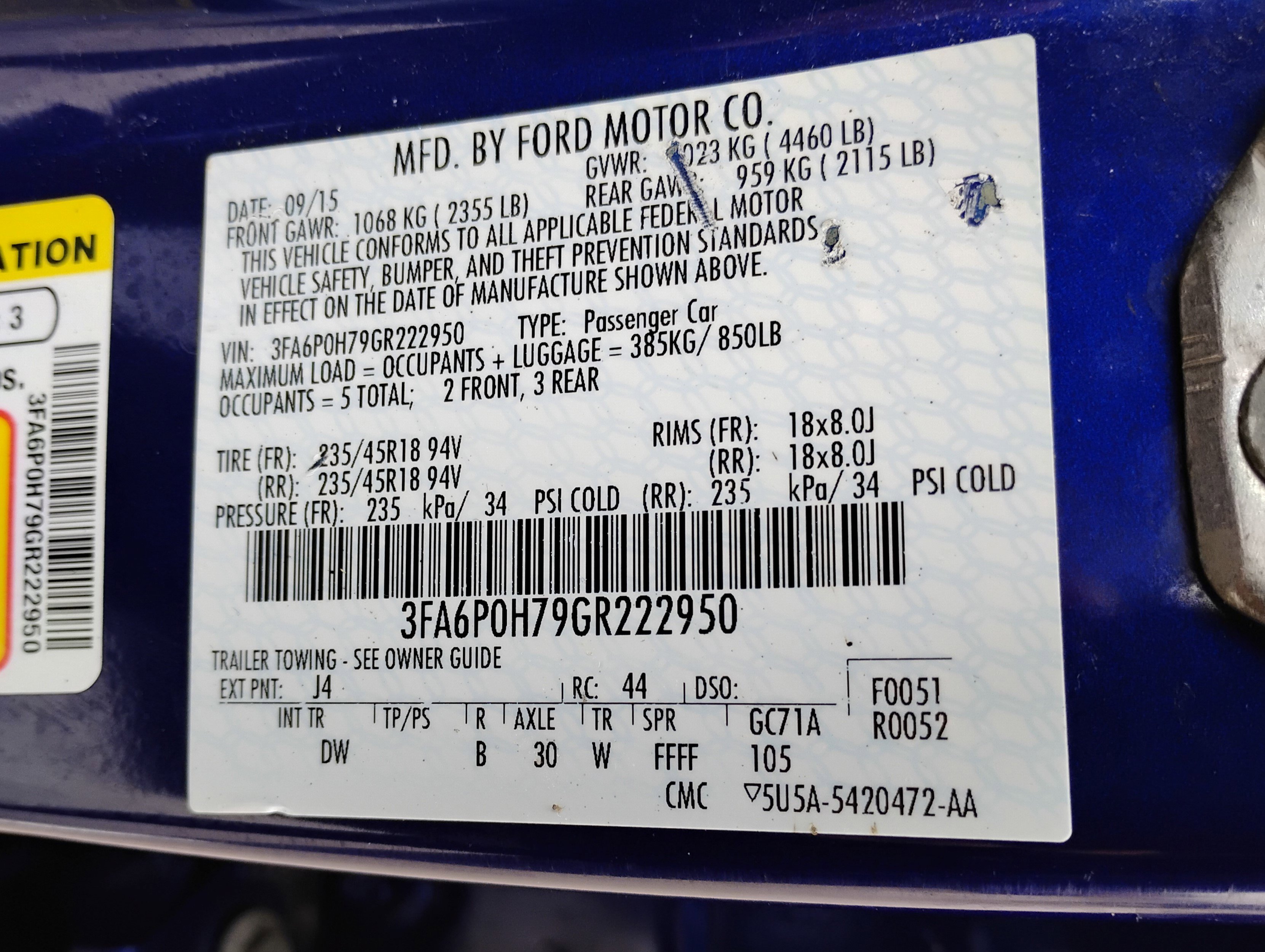 Used 2016 Ford Fusion SE image 38