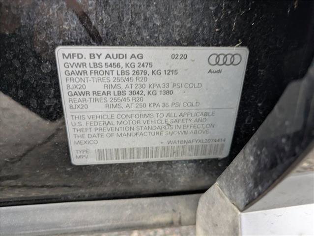 Used 2020 Audi Q5 2.0T Premium Plus w/ Premium Plus Package AWD/4WD image 13