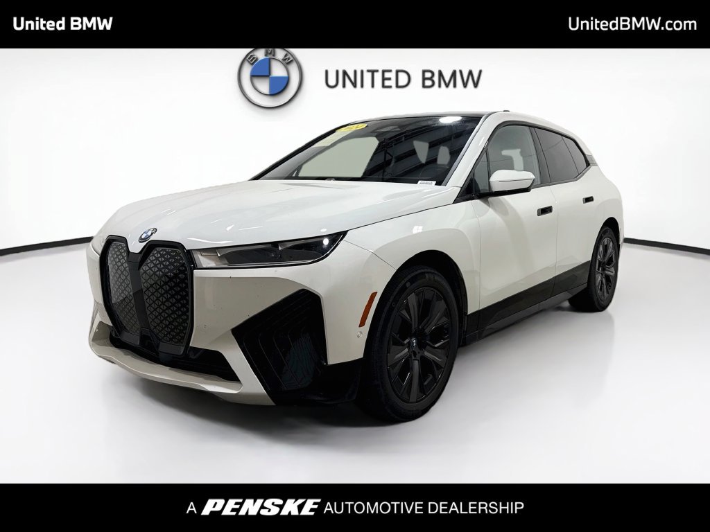 Certified 2024 BMW iX xDrive50 w/ Sport Package AWD/4WD image 1