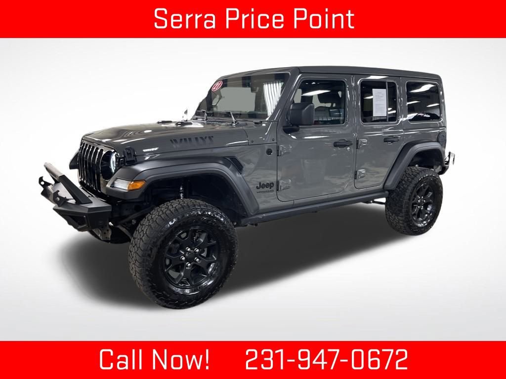 Certified 2021 Jeep Wrangler Unlimited Sport image 1