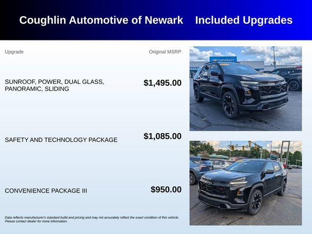 Used 2025 Chevrolet Equinox RS w/ Safety and Technology Package AWD/4WD image 3
