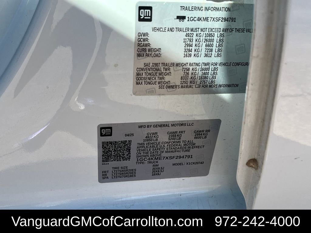 Used 2025 Chevrolet Silverado 2500 Custom w/ Custom Convenience Package image 25