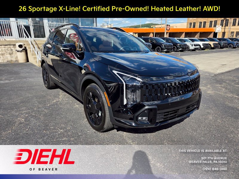 Certified 2026 Kia Sportage X-Line w/ X-Line Technology Package