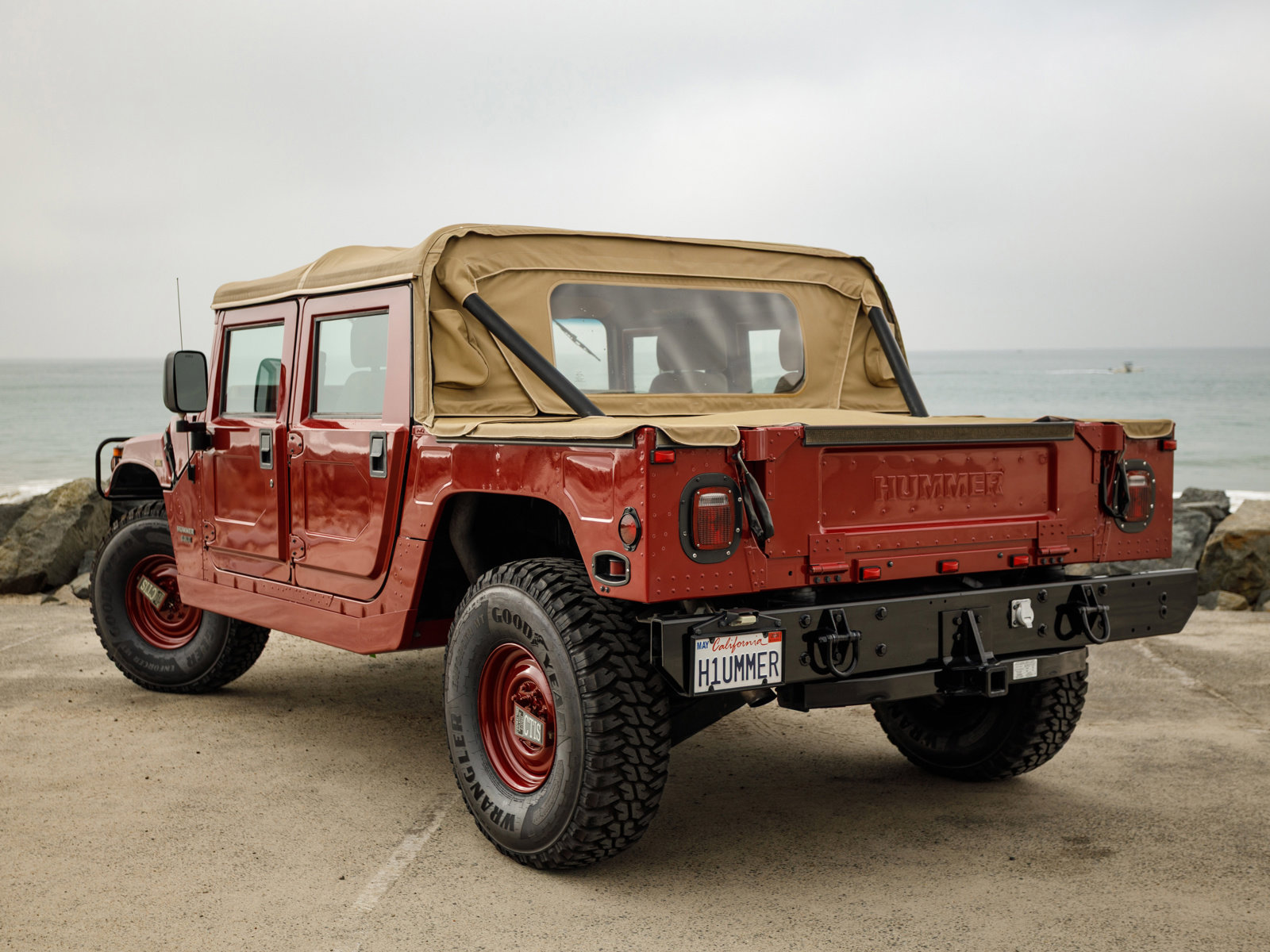 Used 1998 HUMMER H1 OPEN TOP SPORT UTILITY 4D image 14