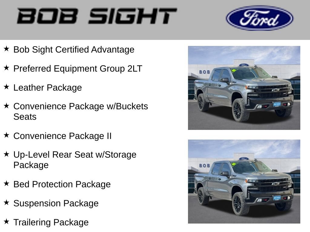 Used 2021 Chevrolet Silverado 1500 LT Trail Boss w/ Convenience Package II AWD/4WD image 3