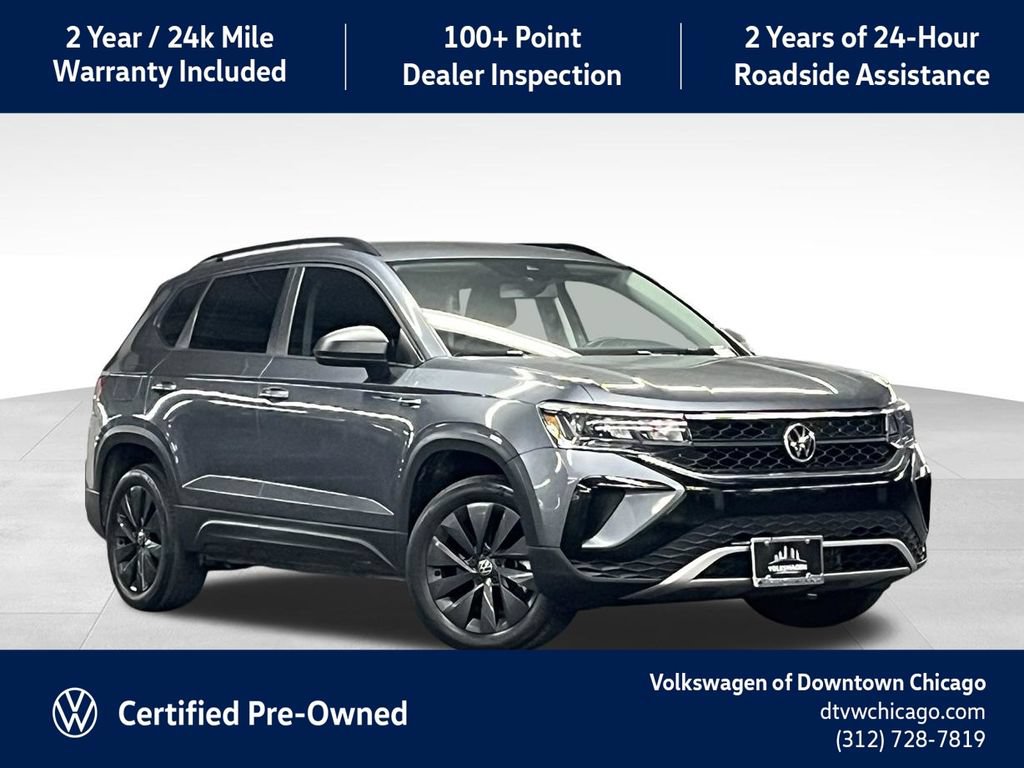 Certified 2022 Volkswagen Taos S w/ IQ Drive S Package