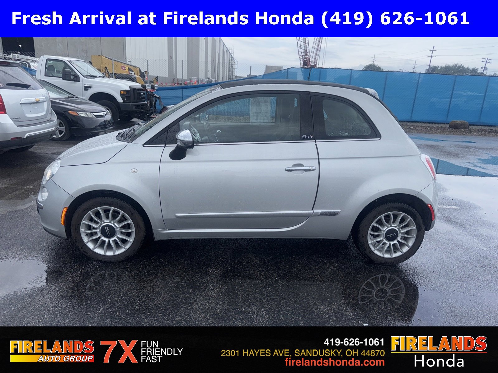 Used 2013 FIAT 500 Lounge w/ Luxury Leather Pkg