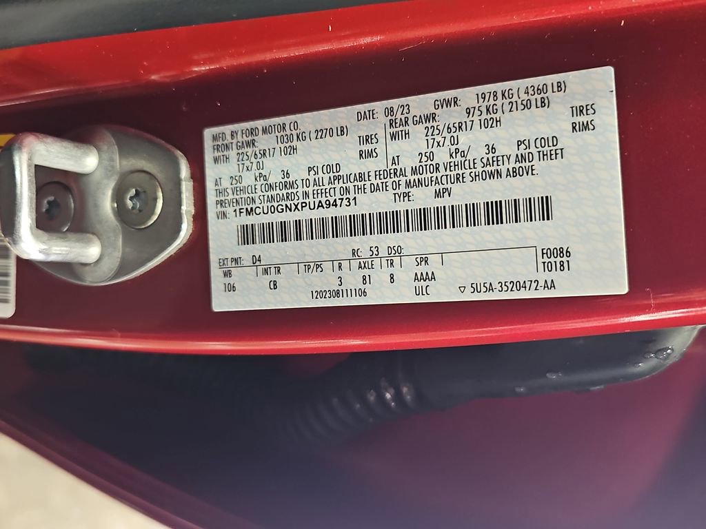 Used 2023 Ford Escape Active image 35