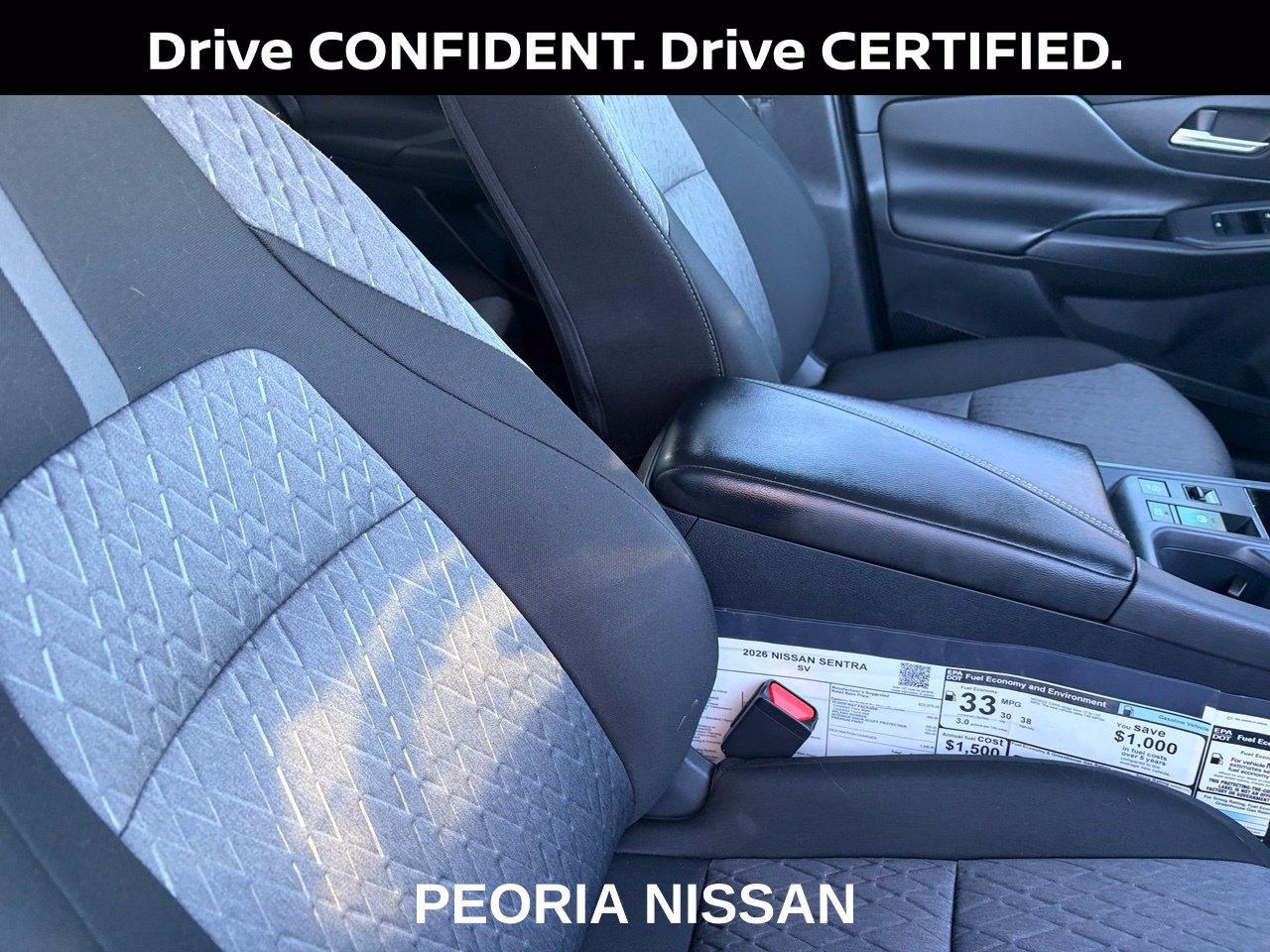 Certified 2026 Nissan Sentra SV w/ Floor Mat Package FWD image 11