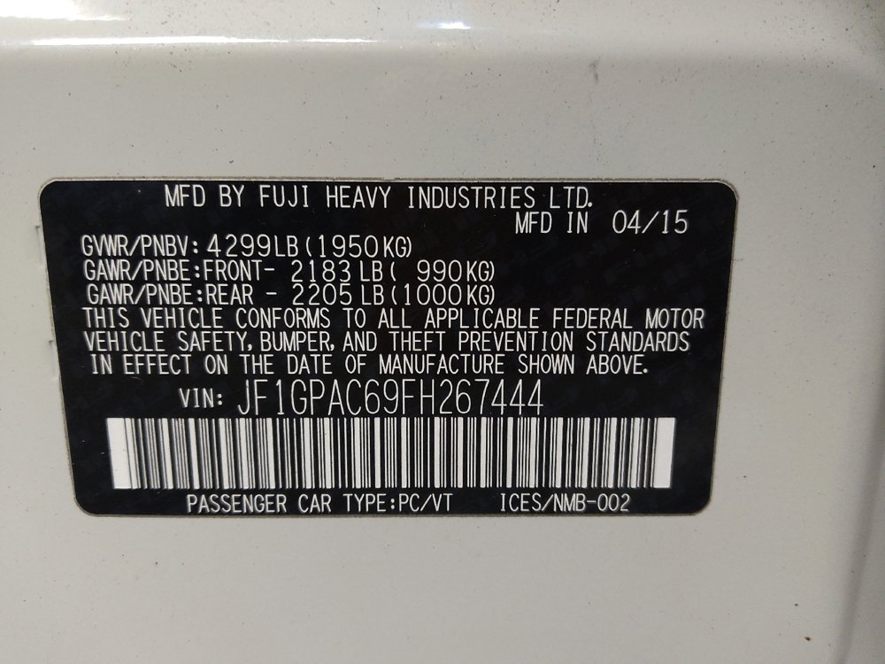 Used 2015 Subaru Impreza 2.0i Premium AWD/4WD image 33