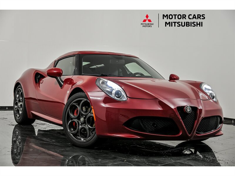 Used 2015 Alfa Romeo 4C Coupe w/ Leather Interior Group