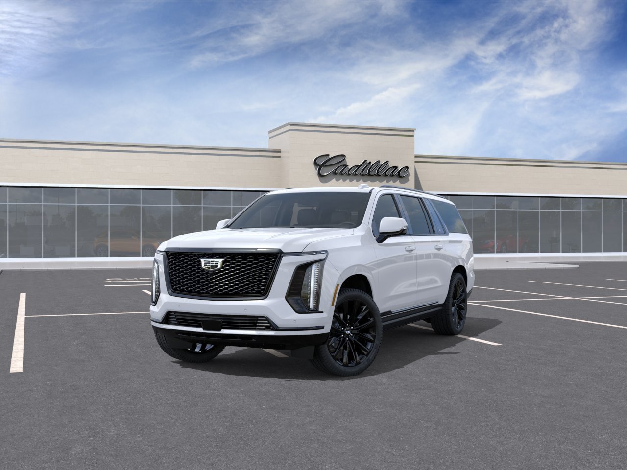 New 2027 Cadillac Escalade ESV Platinum Sport w/ LPO, ONYX Package AWD/4WD image 8