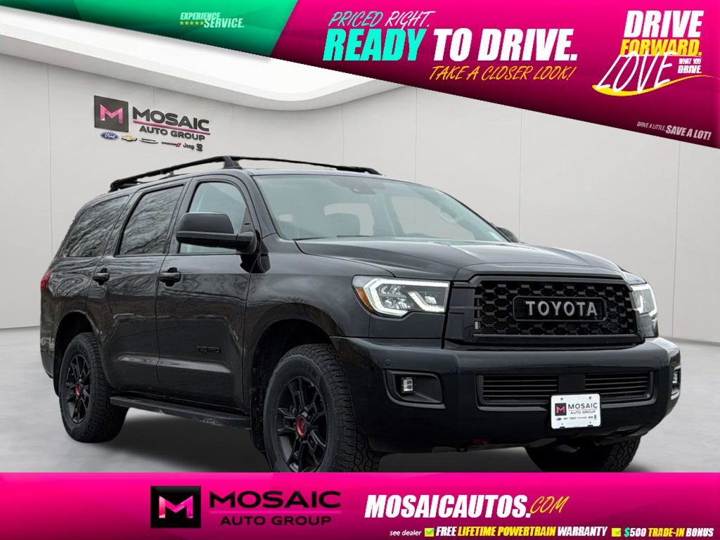 Used 2020 Toyota Sequoia TRD Pro AWD/4WD image 1