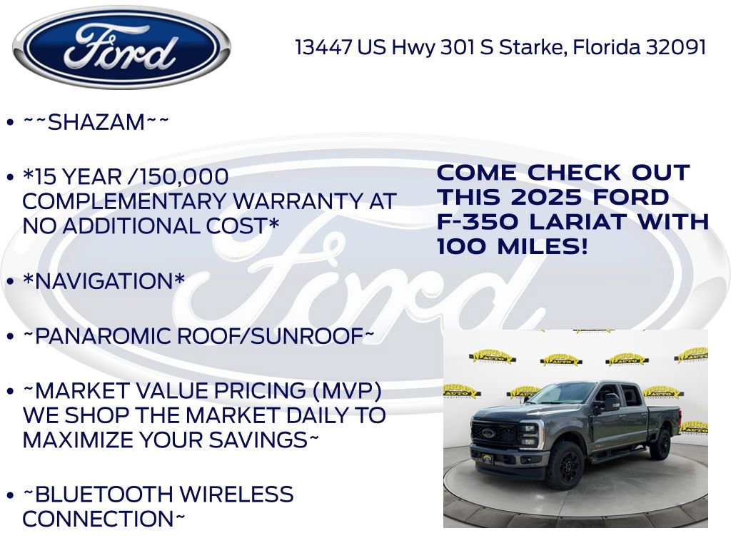 New 2025 Ford F350 Lariat w/ Lariat Ultimate Package image 5