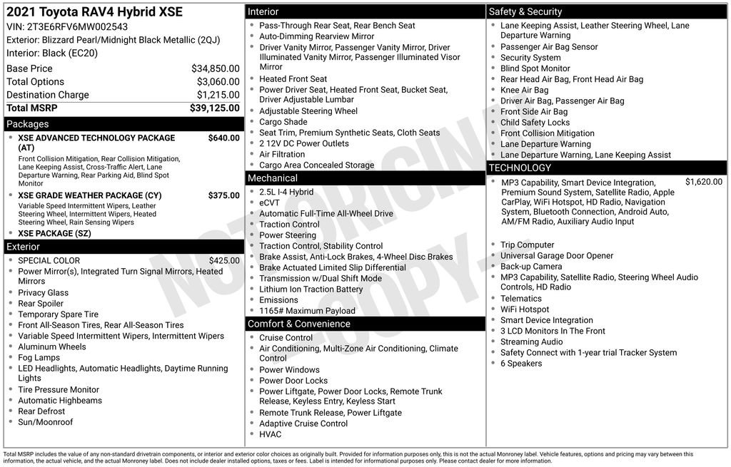 Used 2021 Toyota RAV4 XSE image 2