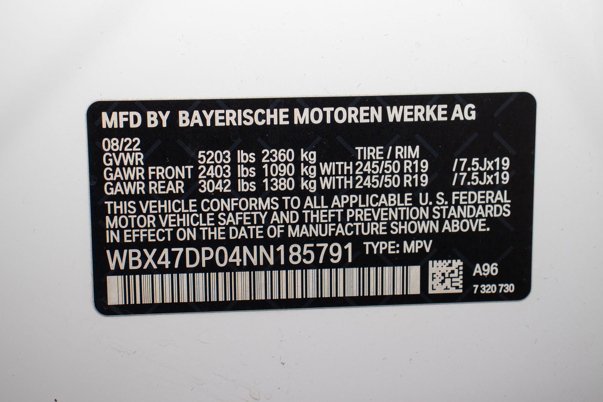 Used 2022 BMW X3 sDrive30i w/ Convenience Package w/ZPA image 37