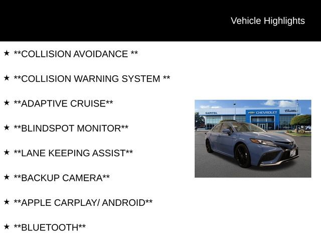 Used 2024 Toyota Camry XSE image 2