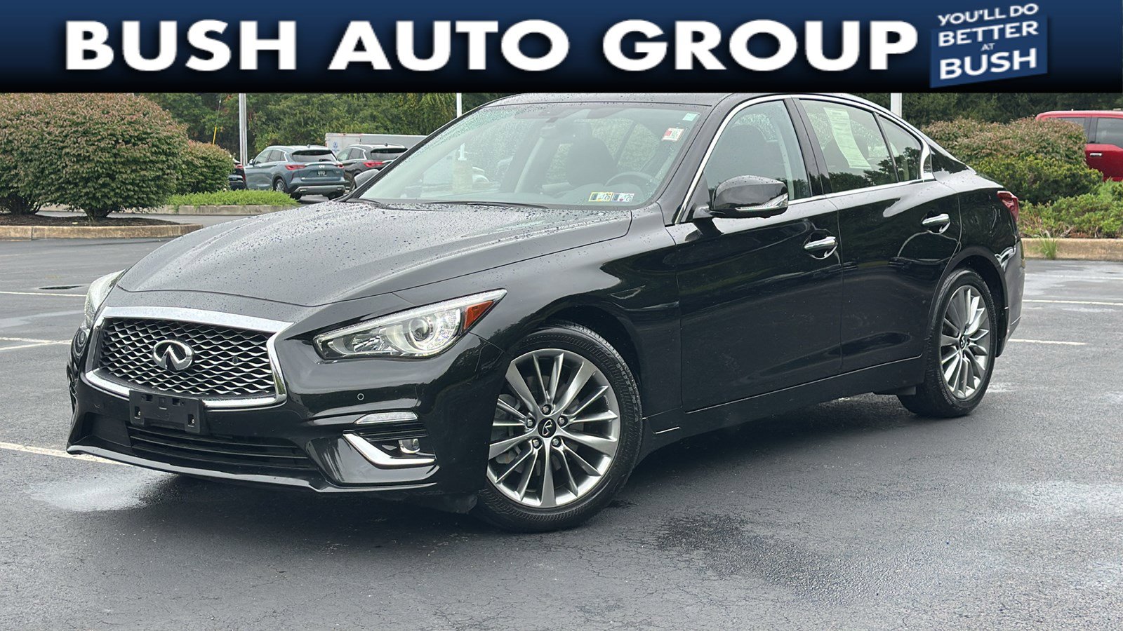 Certified 2022 INFINITI Q50 Luxe w/ Cargo Package
