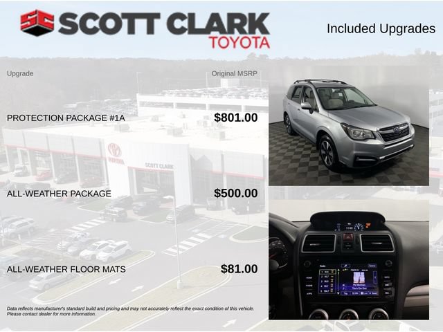 Used 2018 Subaru Forester 2.5i Premium w/ Protection Package #1A AWD/4WD image 8