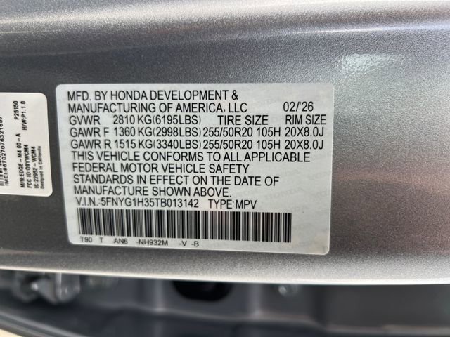 New 2026 Honda Pilot Sport image 18