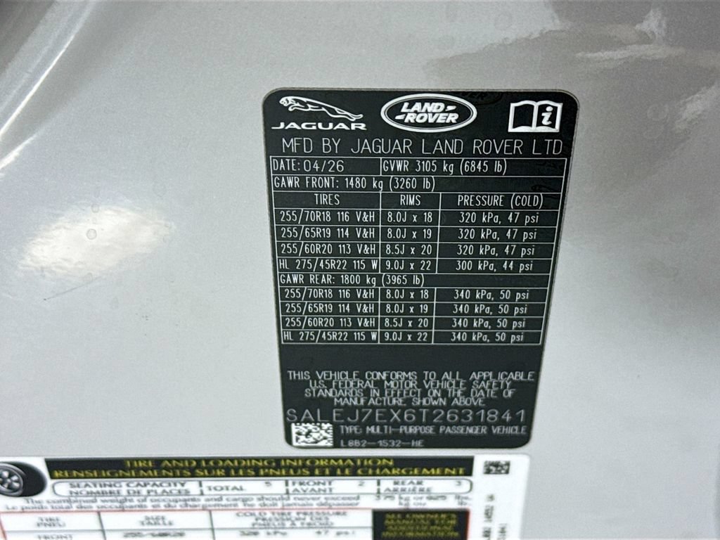 New 2026 Land Rover Defender 110 S AWD/4WD image 32