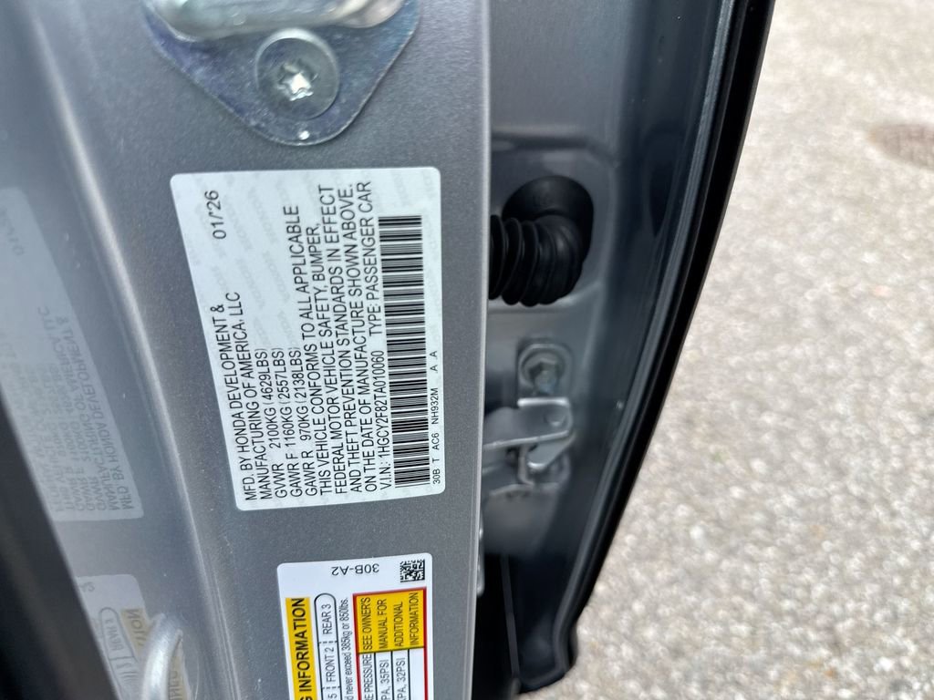 New 2026 Honda Accord Touring image 26