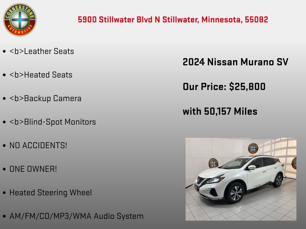 Used 2024 Nissan Murano SV image 5