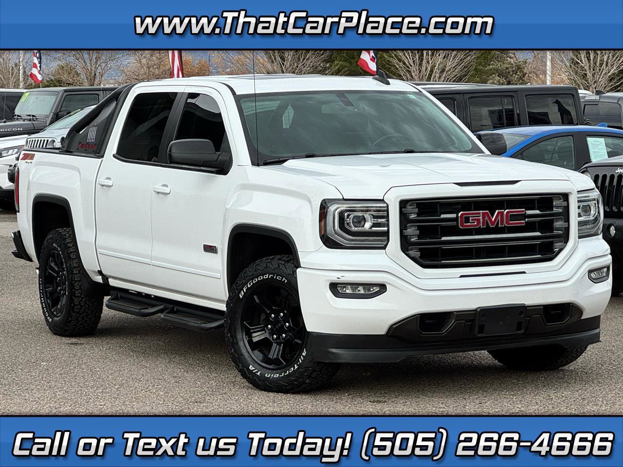 Used 2017 GMC Sierra 1500 SLT w/ All Terrain X Package