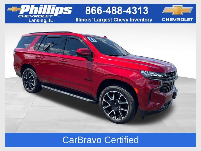 Certified 2021 Chevrolet Tahoe RST AWD/4WD image 1