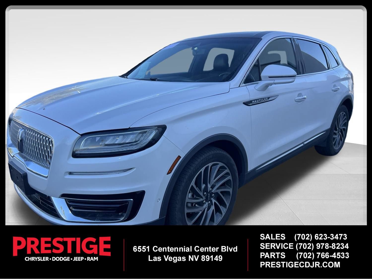 Used 2019 Lincoln Nautilus Reserve AWD/4WD image 1