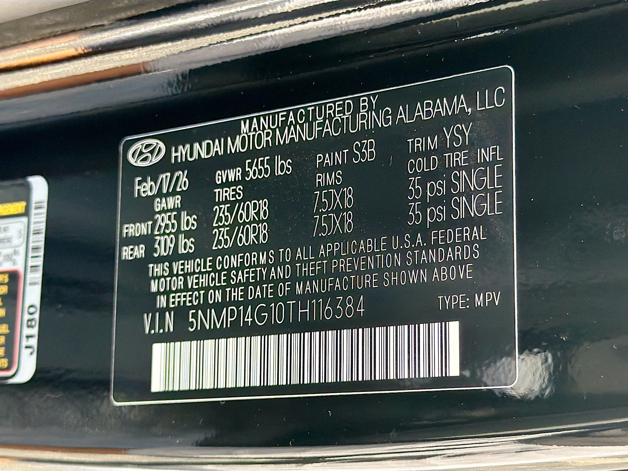 New 2026 Hyundai Santa Fe SE FWD image 41