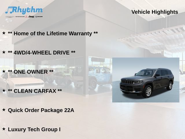 Used 2022 Jeep Grand Cherokee L Laredo w/ Luxury Tech Group I AWD/4WD image 5