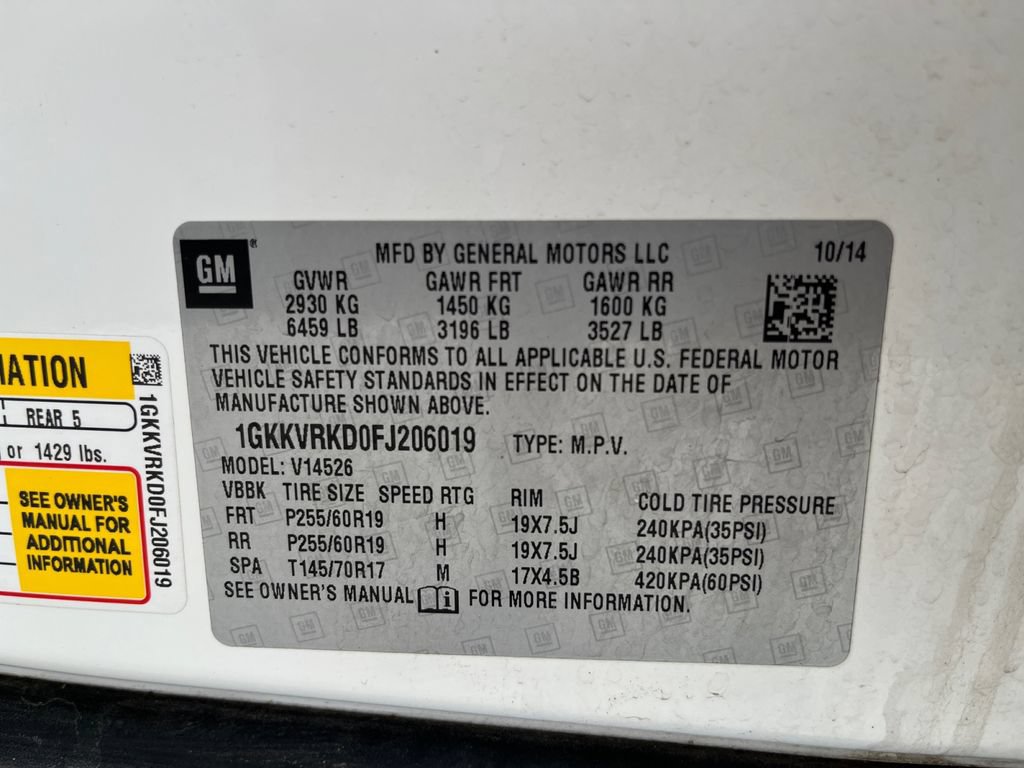 Used 2015 GMC Acadia SLT w/ Open Road Package AWD/4WD image 36